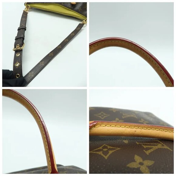 Louis Vuitton Pallas Brown Monogram Canvas Satchel 1130-052825 - Picture 9 of 12